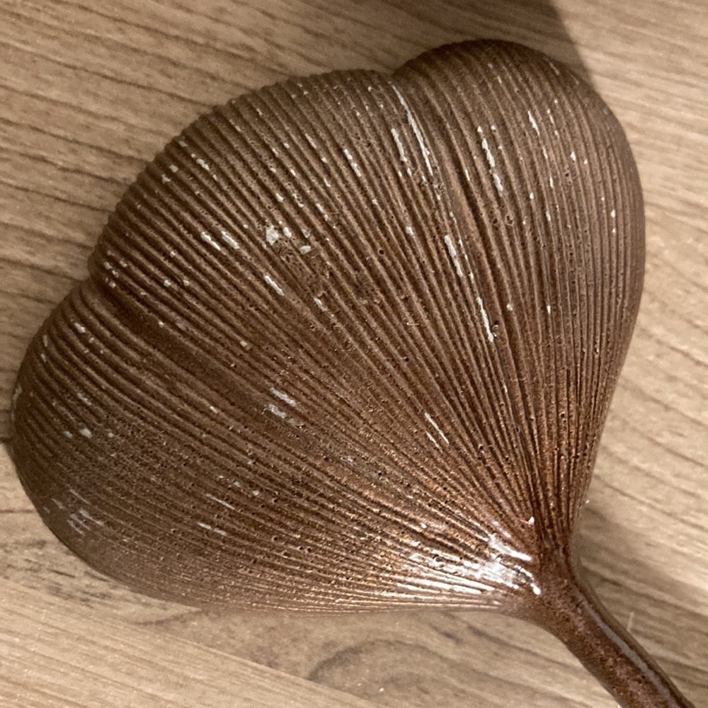 Michael Aram tulip servers brown enamel - Picture 5 of 14